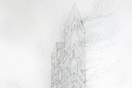 Vente en ligne. “Architects for Beirut” au Design Miami. Lina Ghotmeh — Architecture SG_Drawing_Lina_Option_7